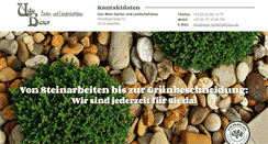 Desktop Screenshot of beier-landschaftsbau.de